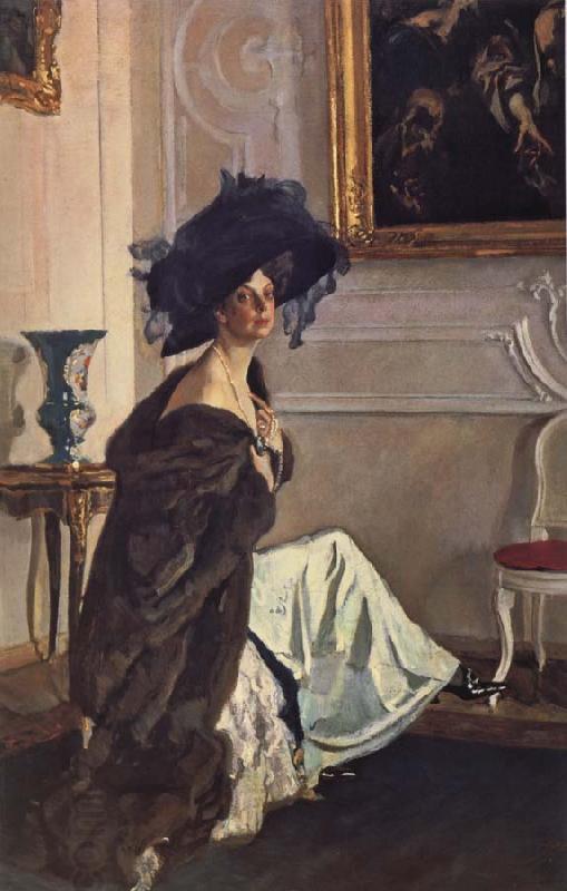 Valentin Serov Portrait of the Princess Olga Orlova oil painting picture